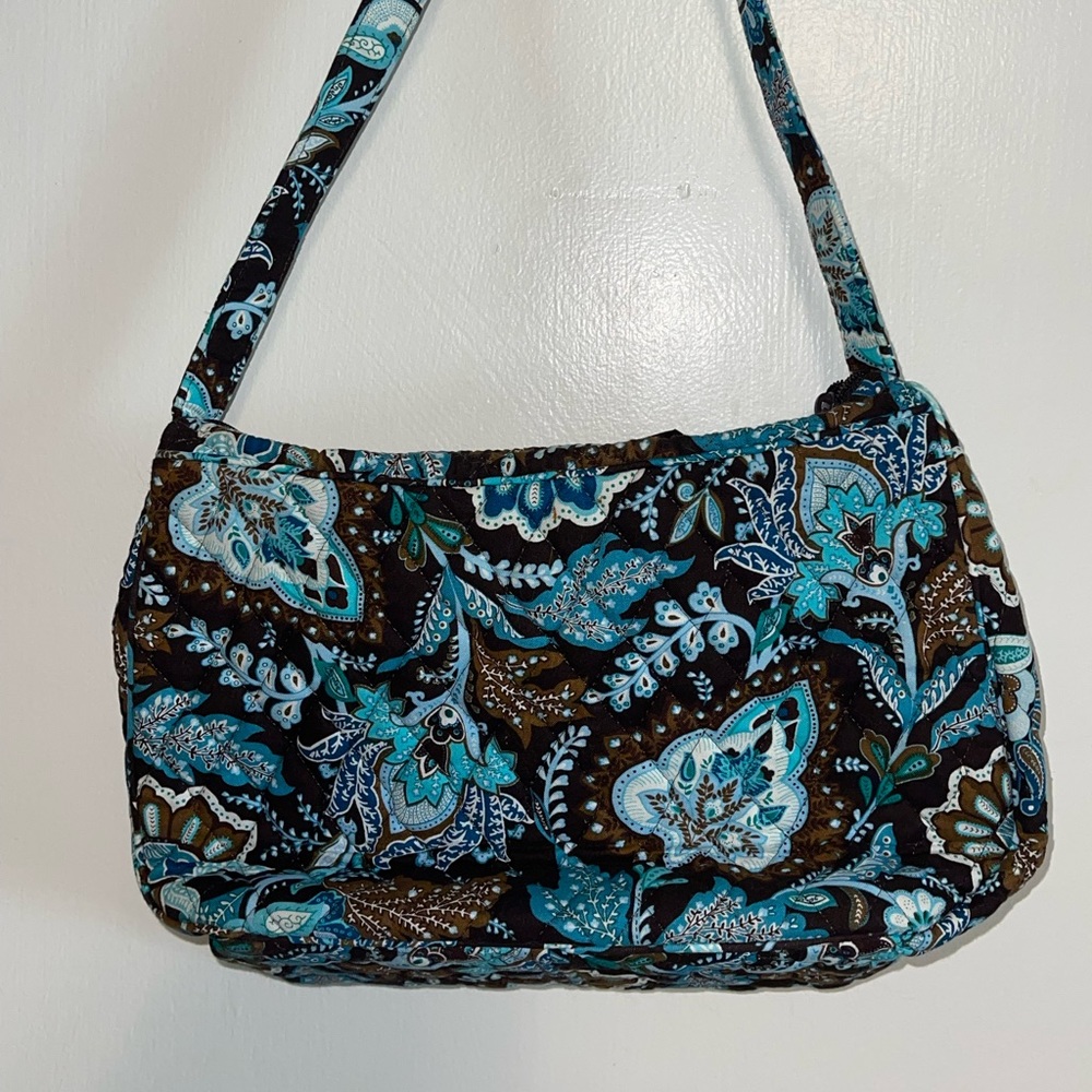 Java Blue Retired Vera Bradley Pattern Bowler - image 4